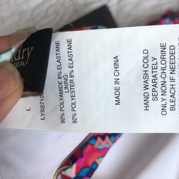 Laundry by Shelli Segal Swimsuit pink floral - Picture 6 of 7